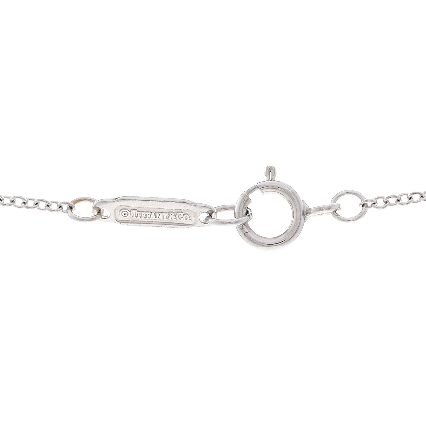 18K White Gold Diamond Metro Cross Pendant Necklace