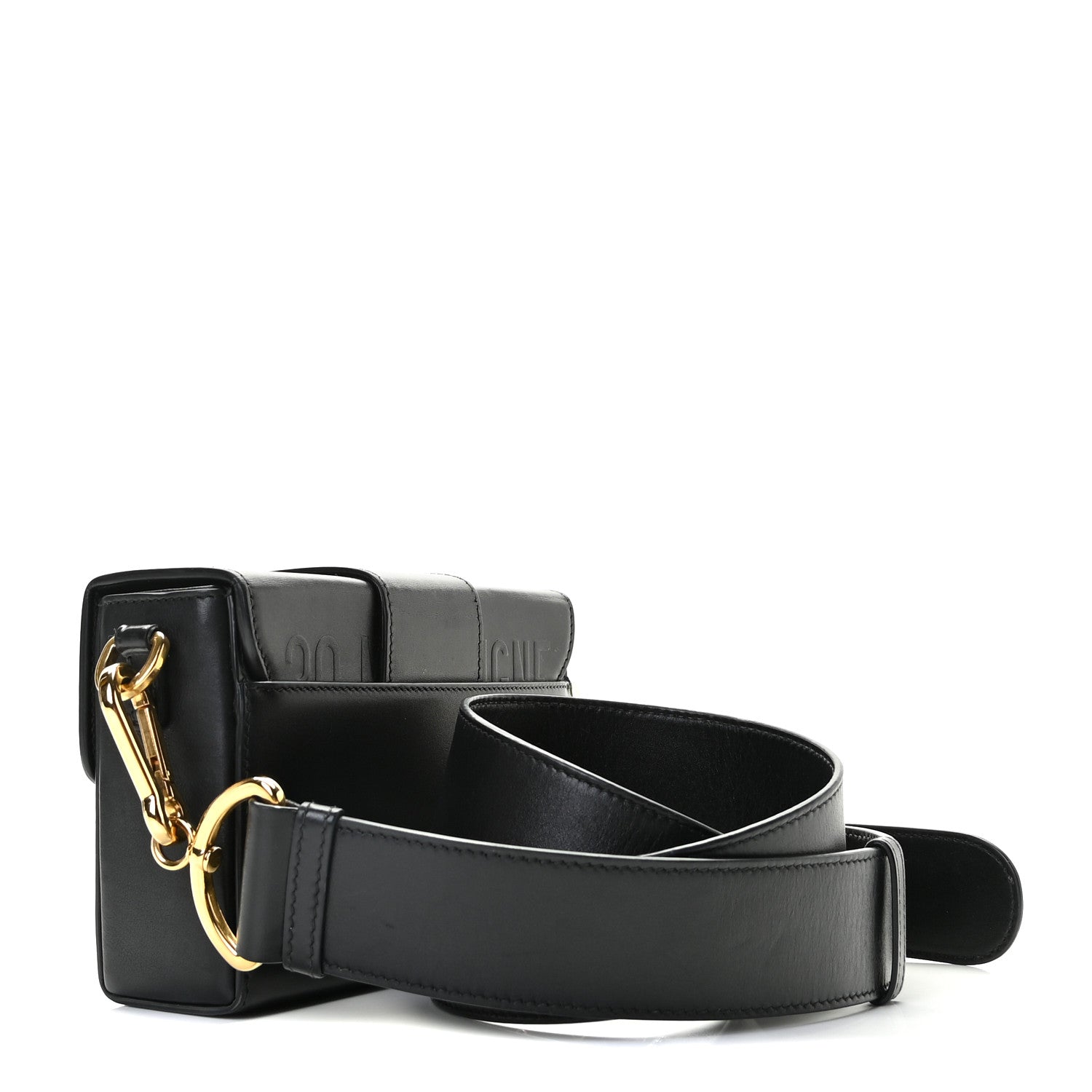 Christian Dior Box Calfskin 30 Montaigne Box Bag Black 2 of 11
