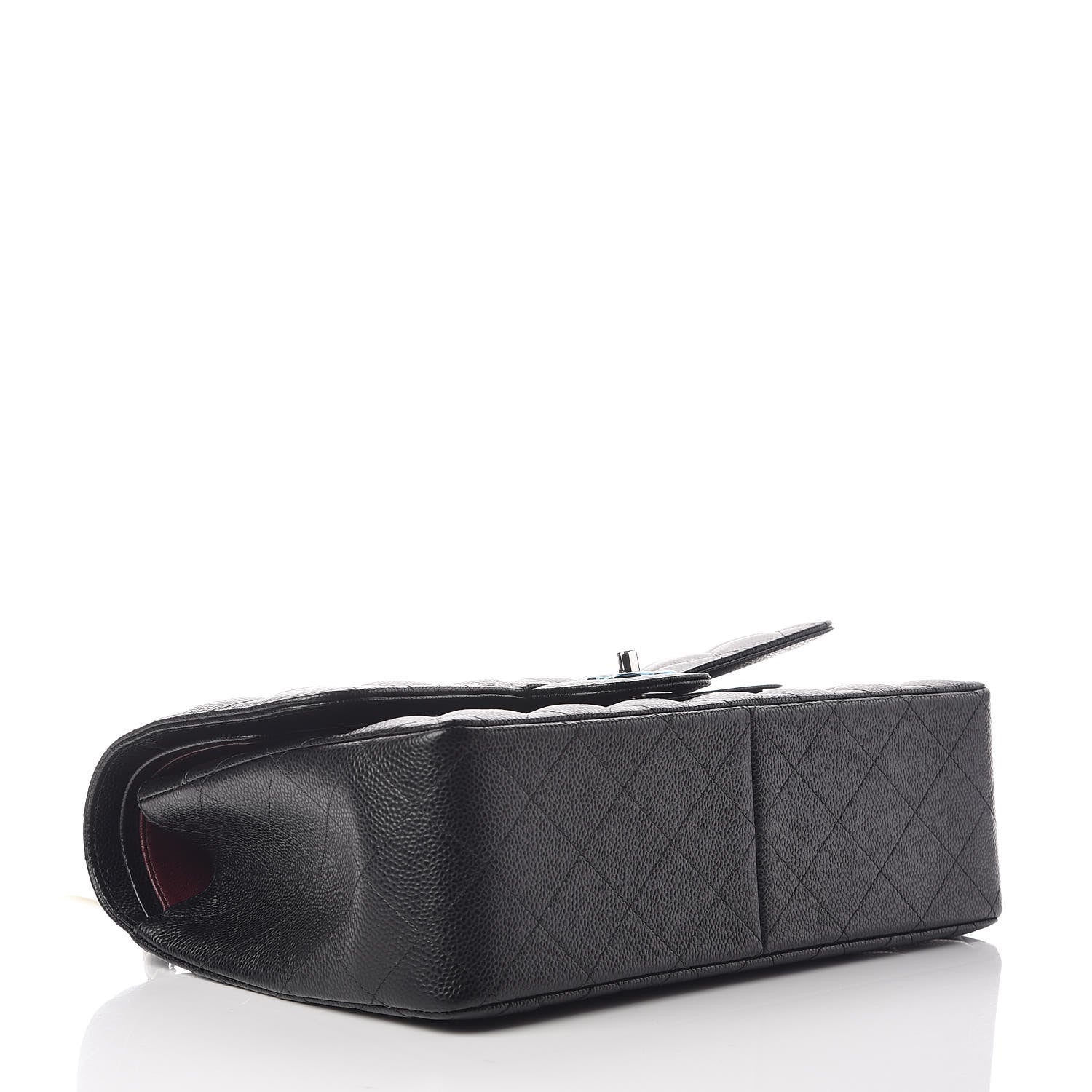 Chanel Caviar Quilted Jumbo Double Flap Black 4 of 11