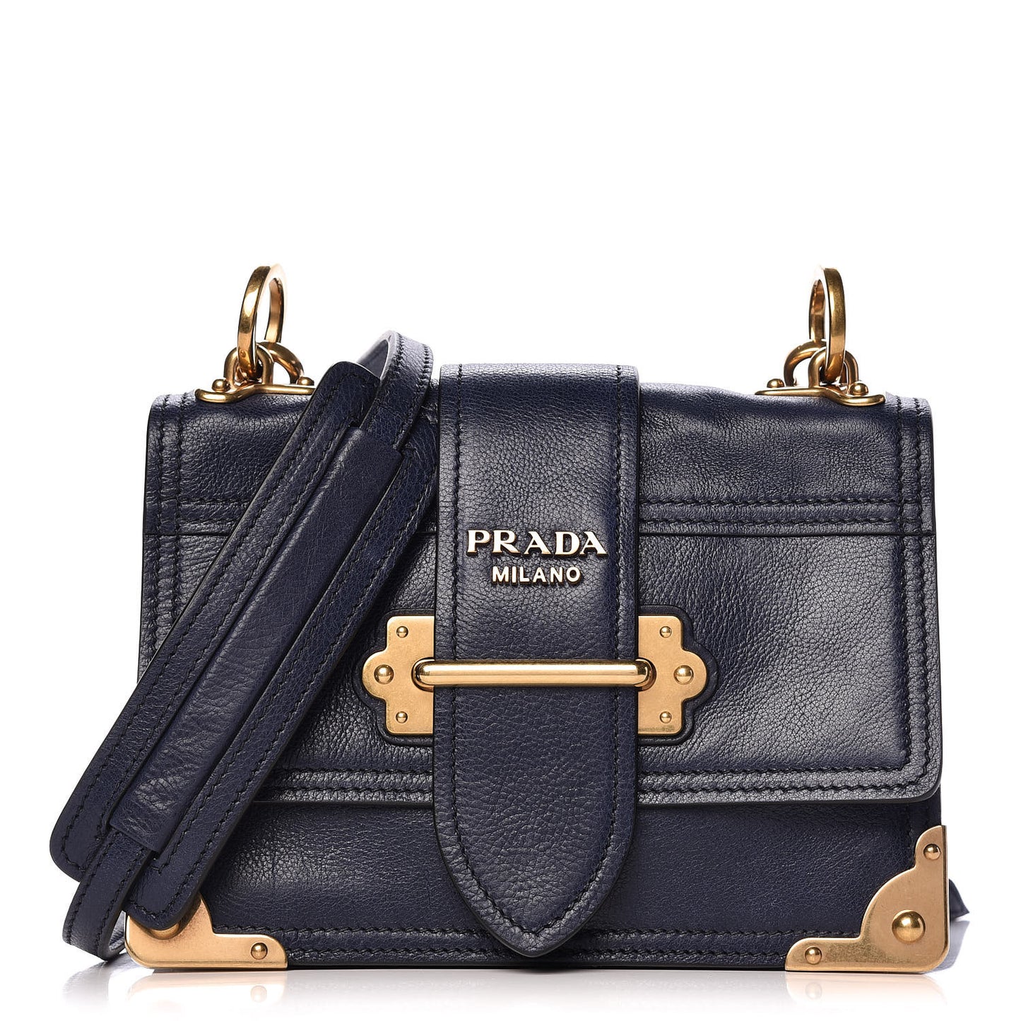 Glace Calf Soft Cahier Bag Baltico Astrale