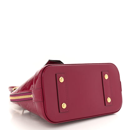 Louis Vuitton Vernis Alma BB Magenta 4 of 9