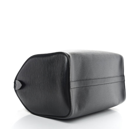 Louis Vuitton Epi Speedy 30 Black 3 of 9