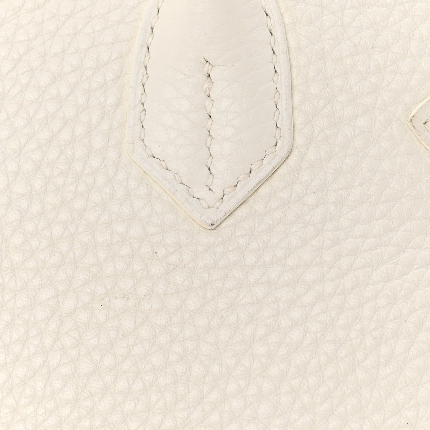 Hermes Taurillon Clemence Birkin 30 White 11 of 18