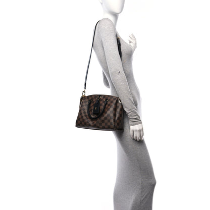 Louis Vuitton Damier Ebene Odeon Tote PM Black 2 of 9