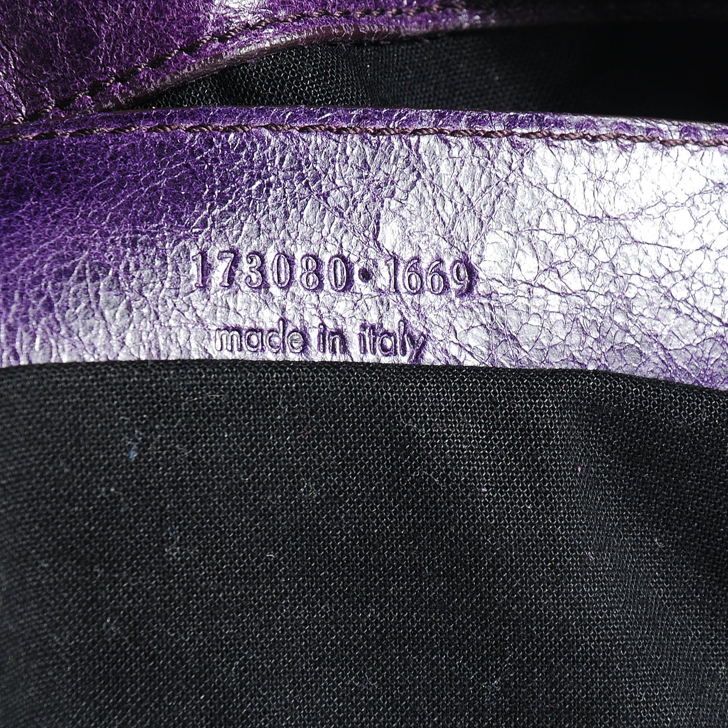 Balenciaga Chevre Giant 21 Gold Hardware Work Violet 12 of 12
