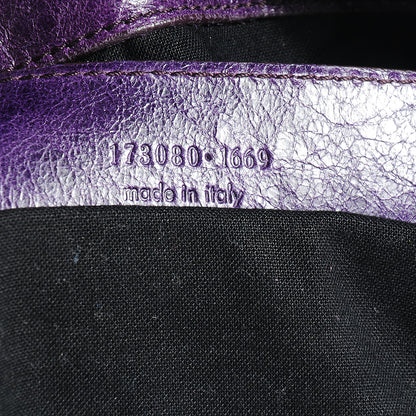 Balenciaga Chevre Giant 21 Gold Hardware Work Violet 12 of 12