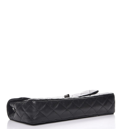 Chanel Calfskin Quilted Hybrid Reissue East West Flap Black 5 of 9
