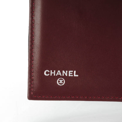 Chanel Lambskin Quilted Large Flap Wallet Black 6 of 8