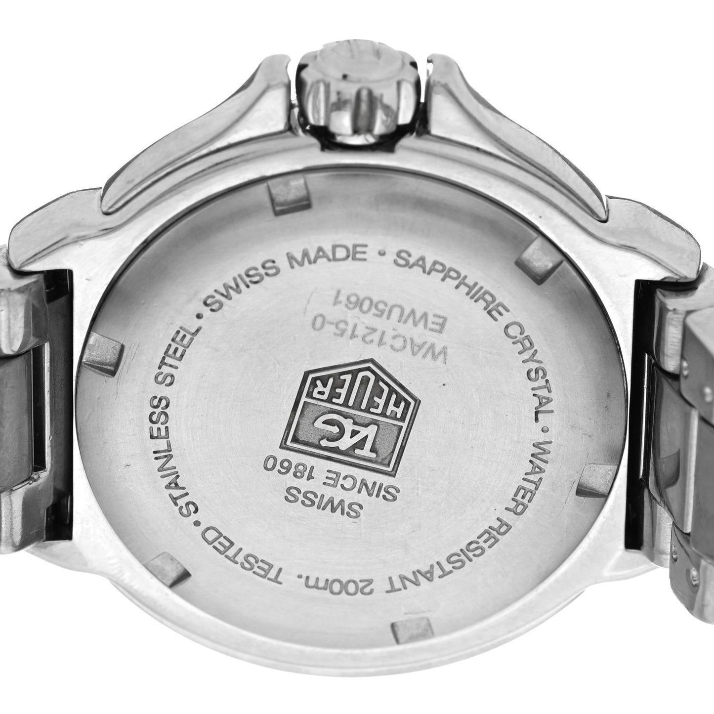 Stainless Steel Diamond Bezel 35mm Formula 1 Lady Quartz Watch White WAC1215-0