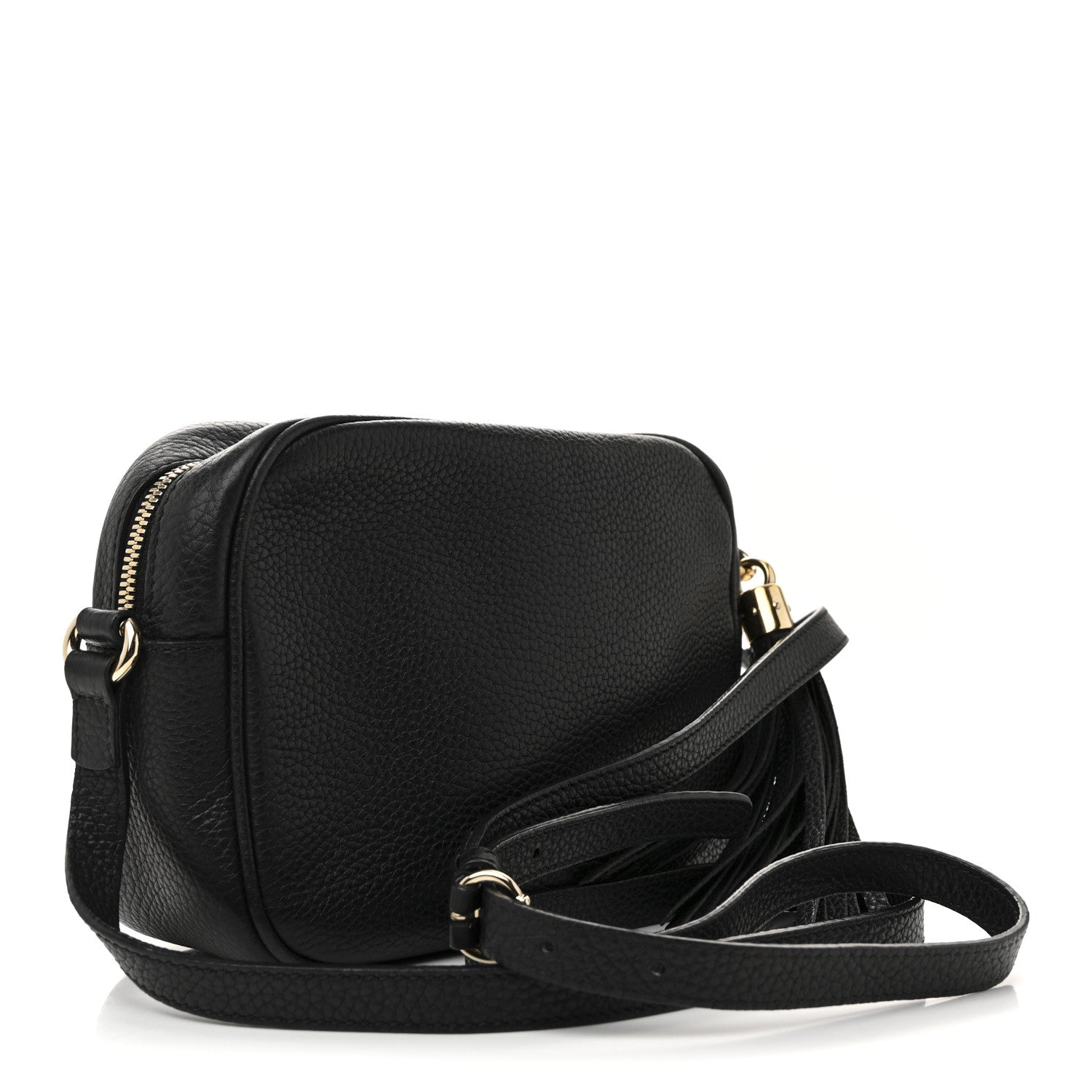 Gucci Pebbled Calfskin Small Soho Disco Bag Black 3 of 13
