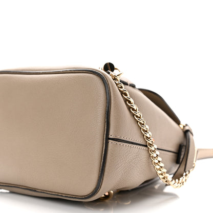 Chloe Suede Calfskin Mini Faye Backpack Motty Grey 10 of 10