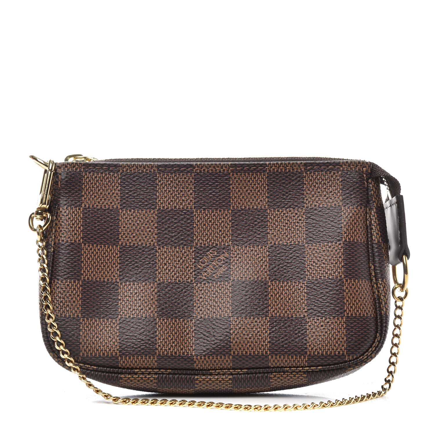 Louis Vuitton Damier Ebene Mini Pochette Accessories 1 of 8