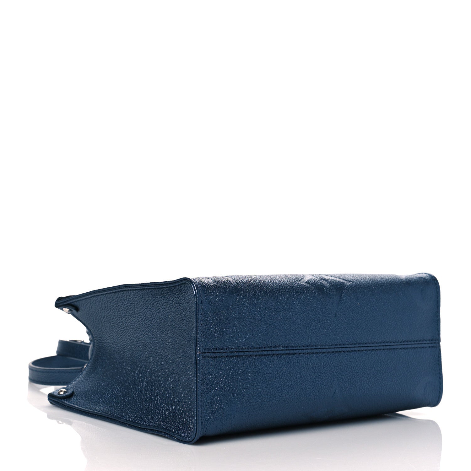 Louis Vuitton Metallic Empreinte Monogram Giant Onthego PM Navy Nacre 4 of 9