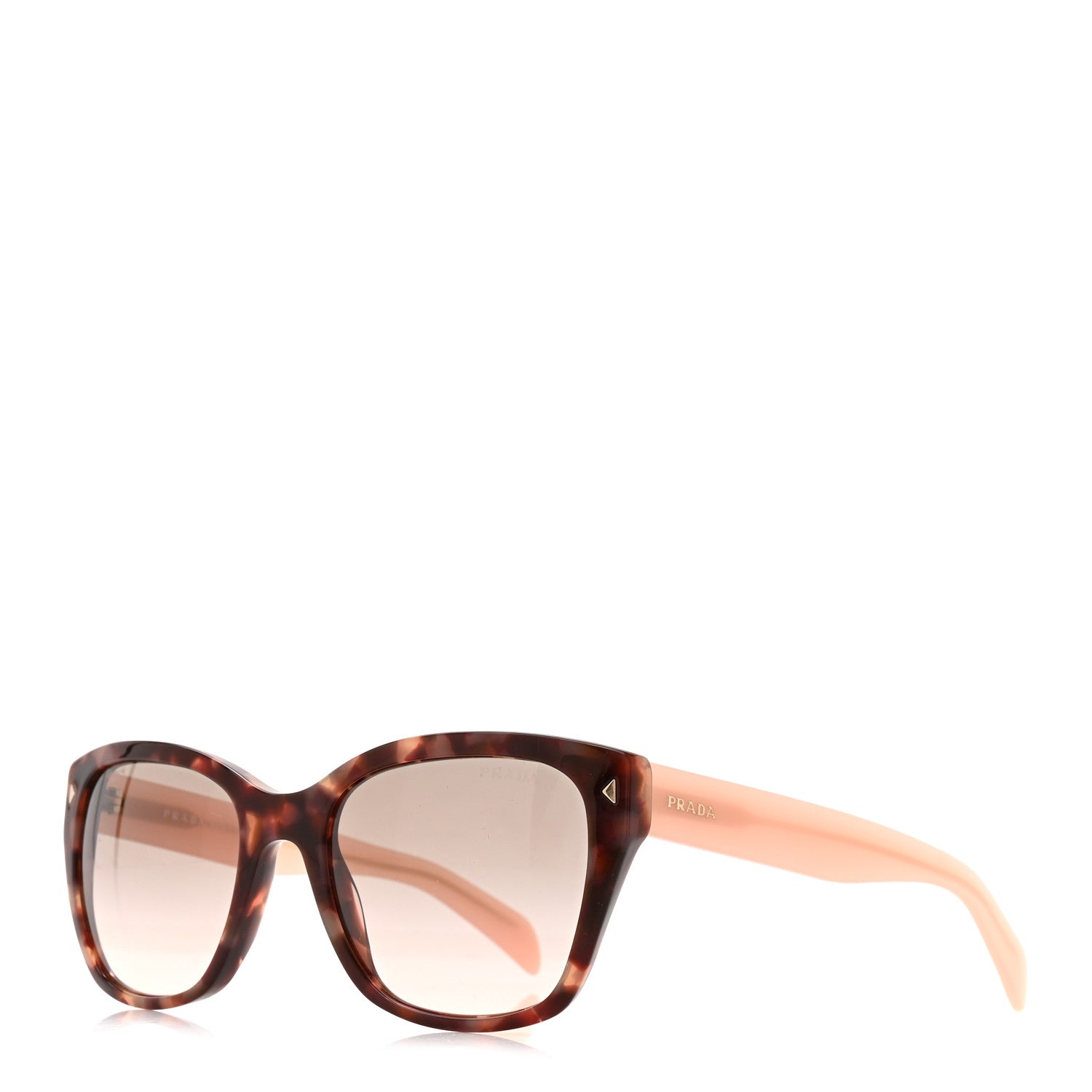 Prada Acetate Sunglasses SPR 09S Tortoise Pink 1 of 8