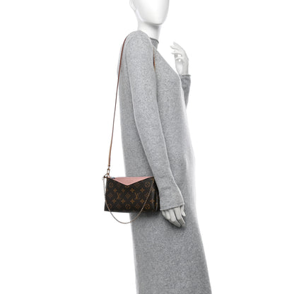 Louis Vuitton Monogram Pallas Clutch Rose Poudre 2 of 11