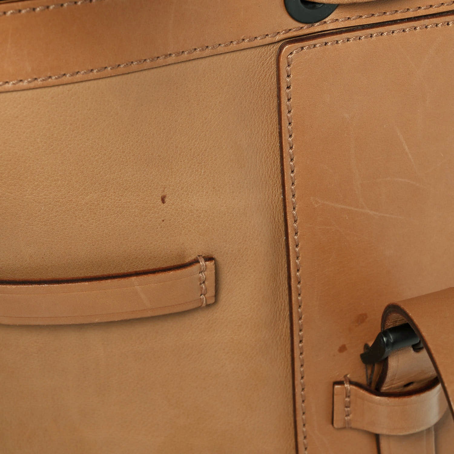 Gucci Calfskin Shoulder Bag Light Brown 12 of 15
