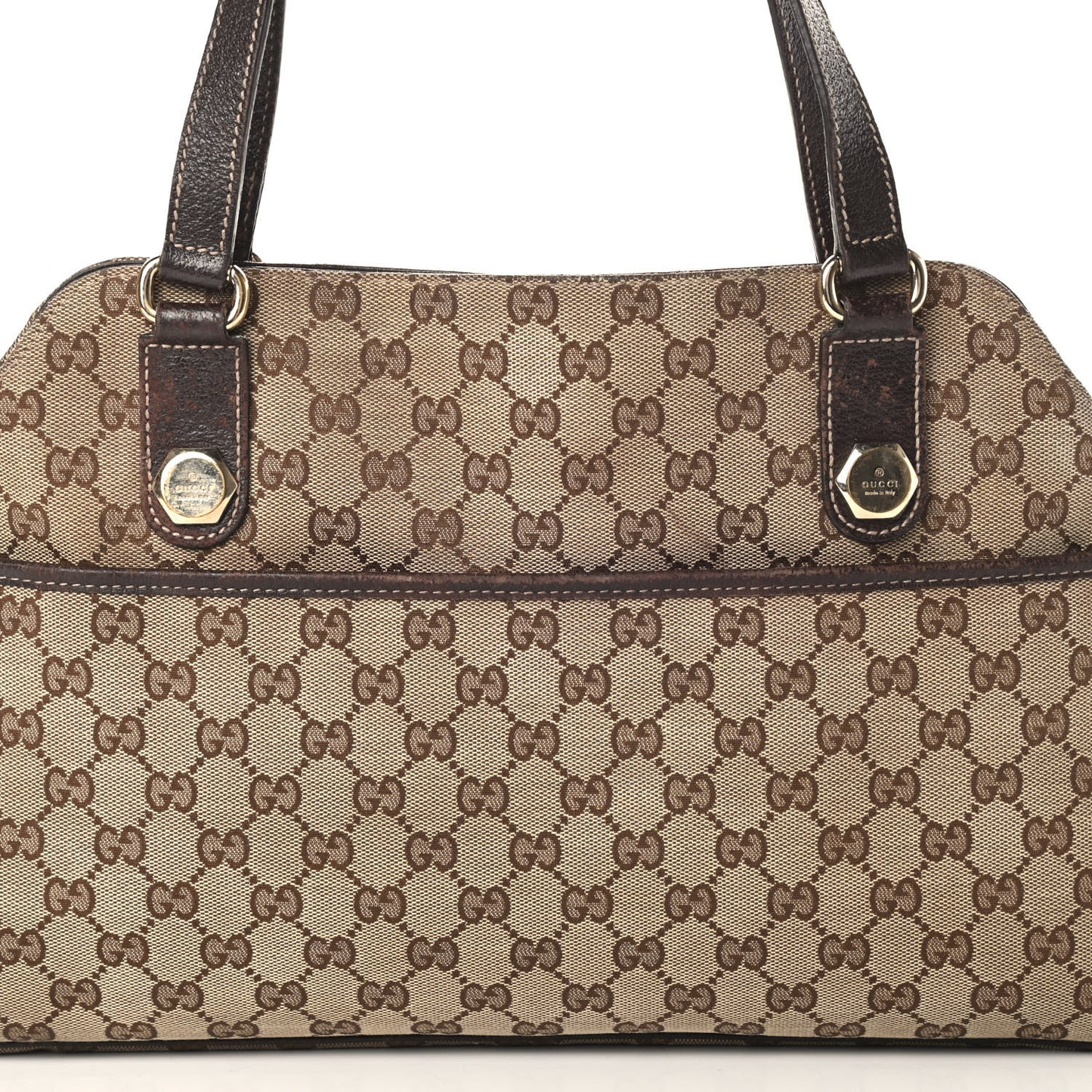Monogram Medium Charmy Shoulder Bag Brown