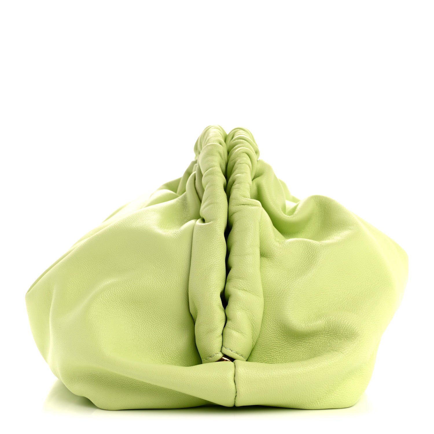 Mansur Gavriel Lambskin Cloud Clutch Mint 9 of 10