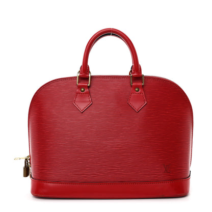 Louis Vuitton Epi Alma PM Castillan Red 1 of 14