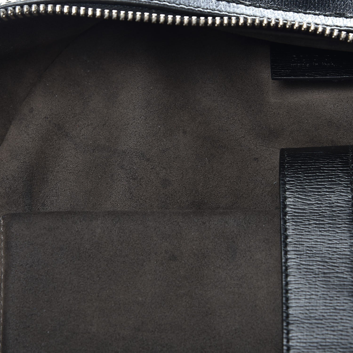 Gucci Calfskin Kingsnake Dome Backpack Black 11 of 17