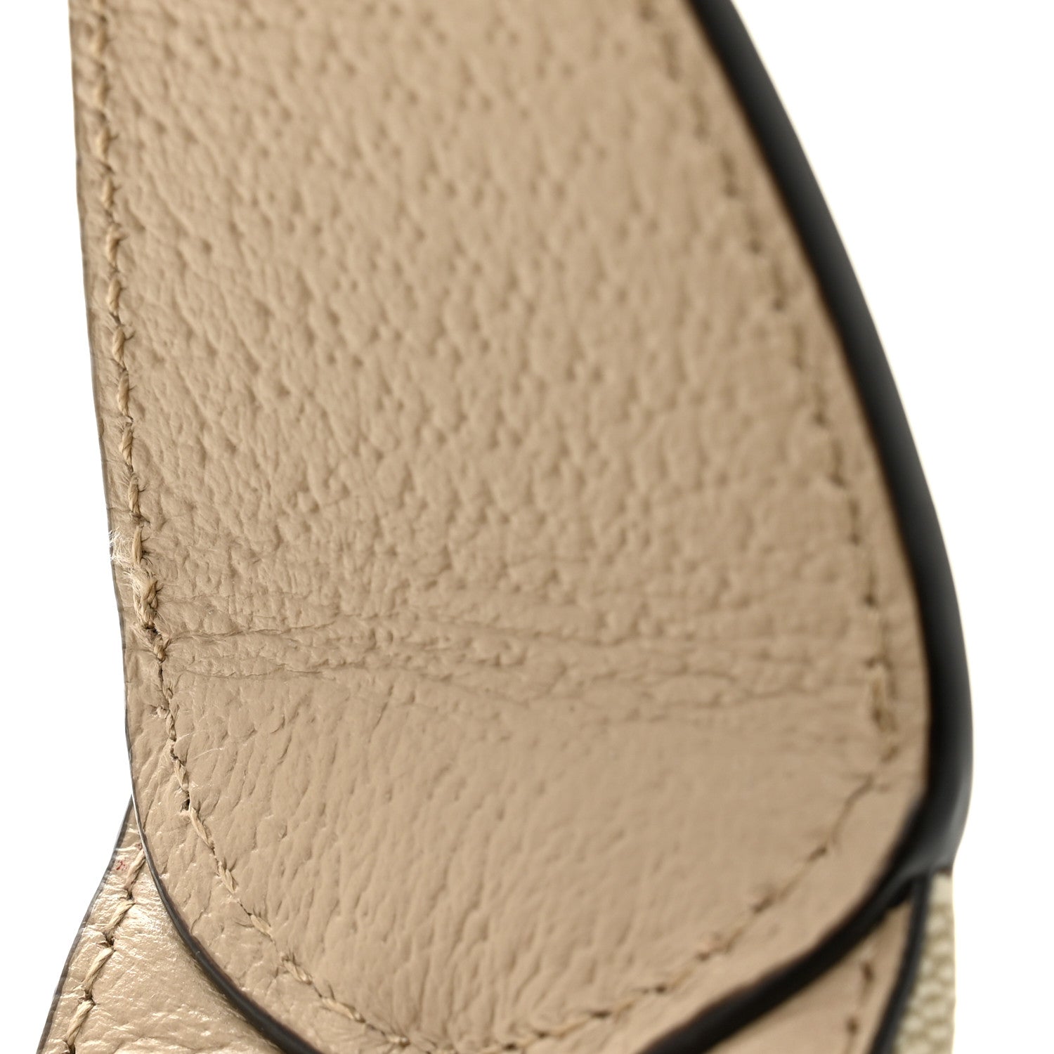 Gucci GG Supreme Monogram Textured Dollar Calfskin Mini Retro Interlocking G Half Moon Bag Beige Mystic White Oatmeal 11 of 12