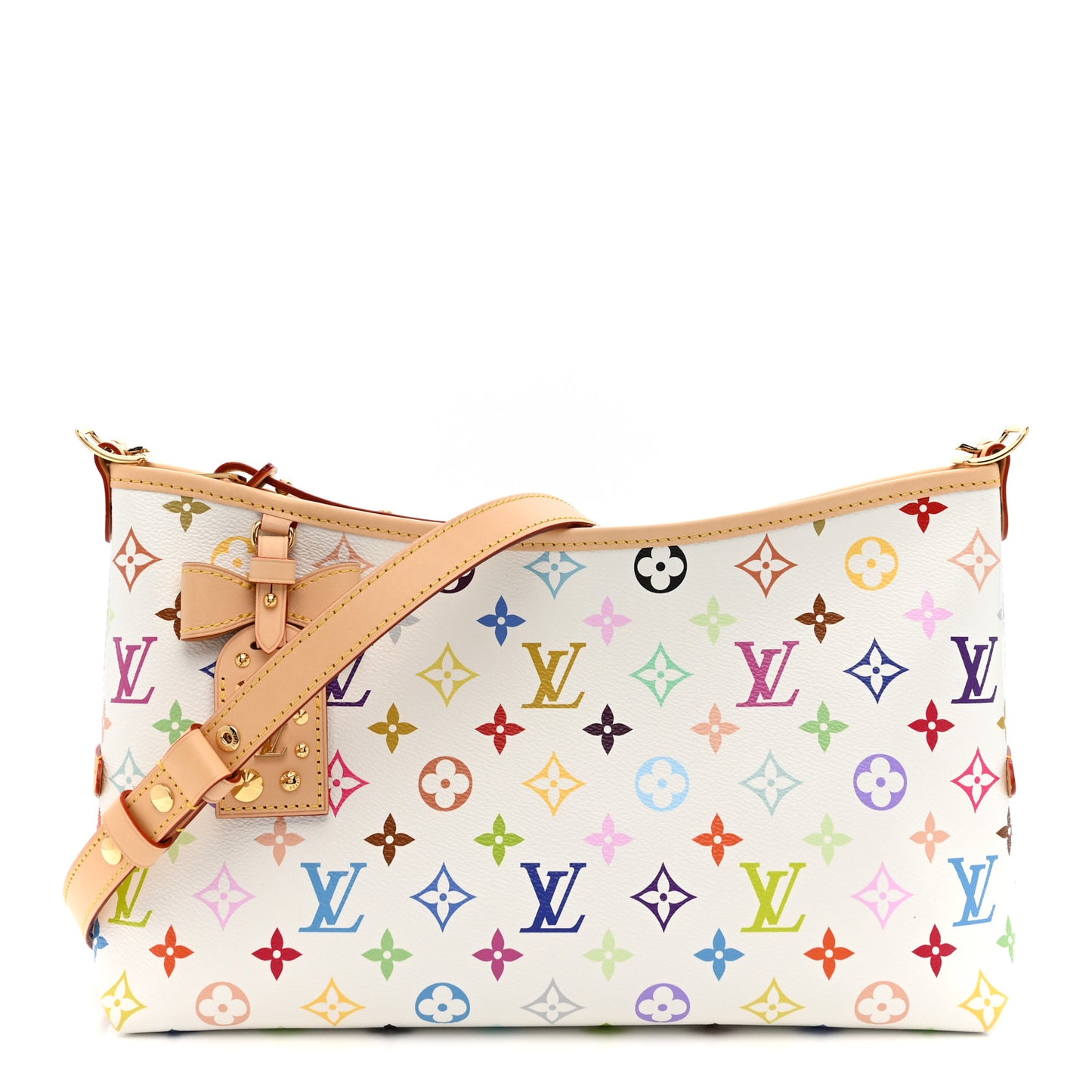 LV X TM Monogram Multicolor CarryAll East West White