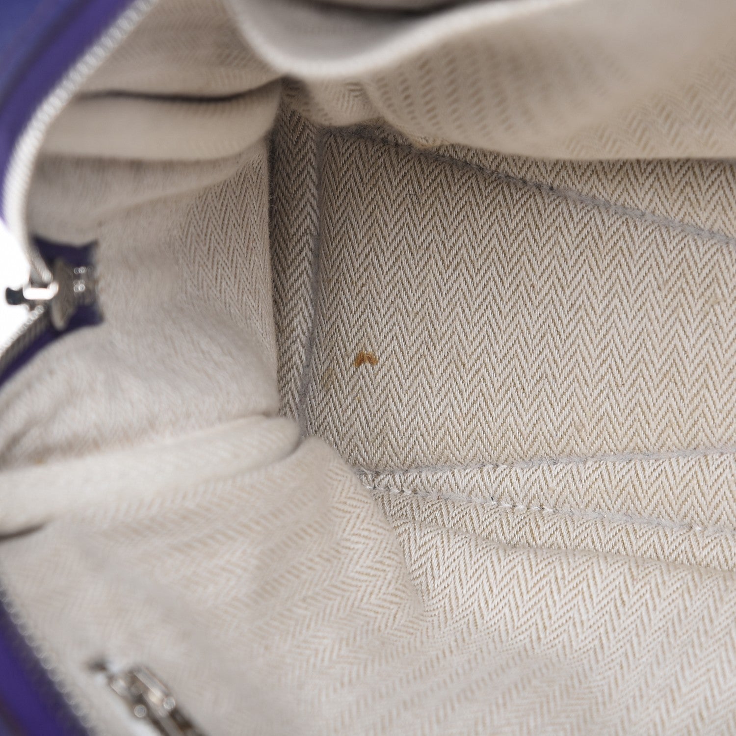 Hermes Taurillon Clemence Victoria Elan 38 Iris 8 of 12