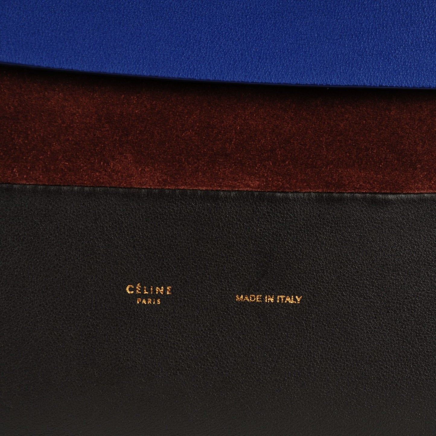 Calfskin Suede All Soft Shoulder Bag Indigo