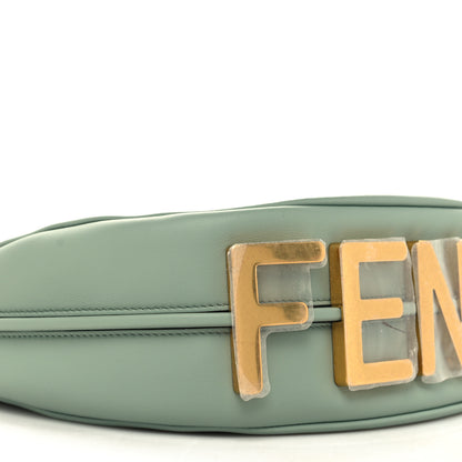 Fendi Vitello Grace Matte Small Fendigraphy Hobo Bag Menta 9 of 10