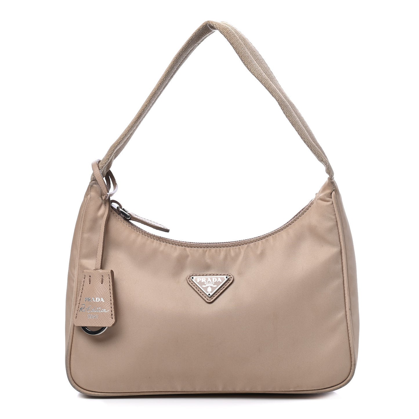 Tessuto Nylon Mini Re-Edition 2000 Bag Cammeo