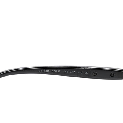 Prada Square Sunglasses SPR 08O Black 12 of 15