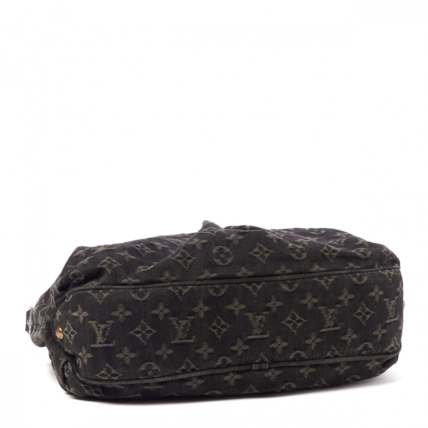 Louis Vuitton Monogram Slightly Denim Black 3 of 10
