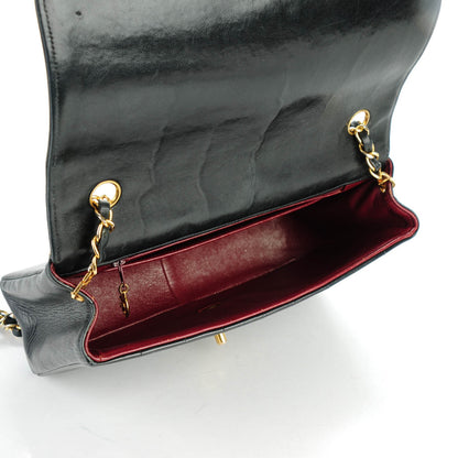 Chanel Lambskin Vertical Quilted Medium Single Flap Black 5 of 8