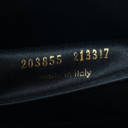 Saint Laurent Metallic Calfskin Monogram Large Belle De Jour Clutch Rose Gold 7 of 7