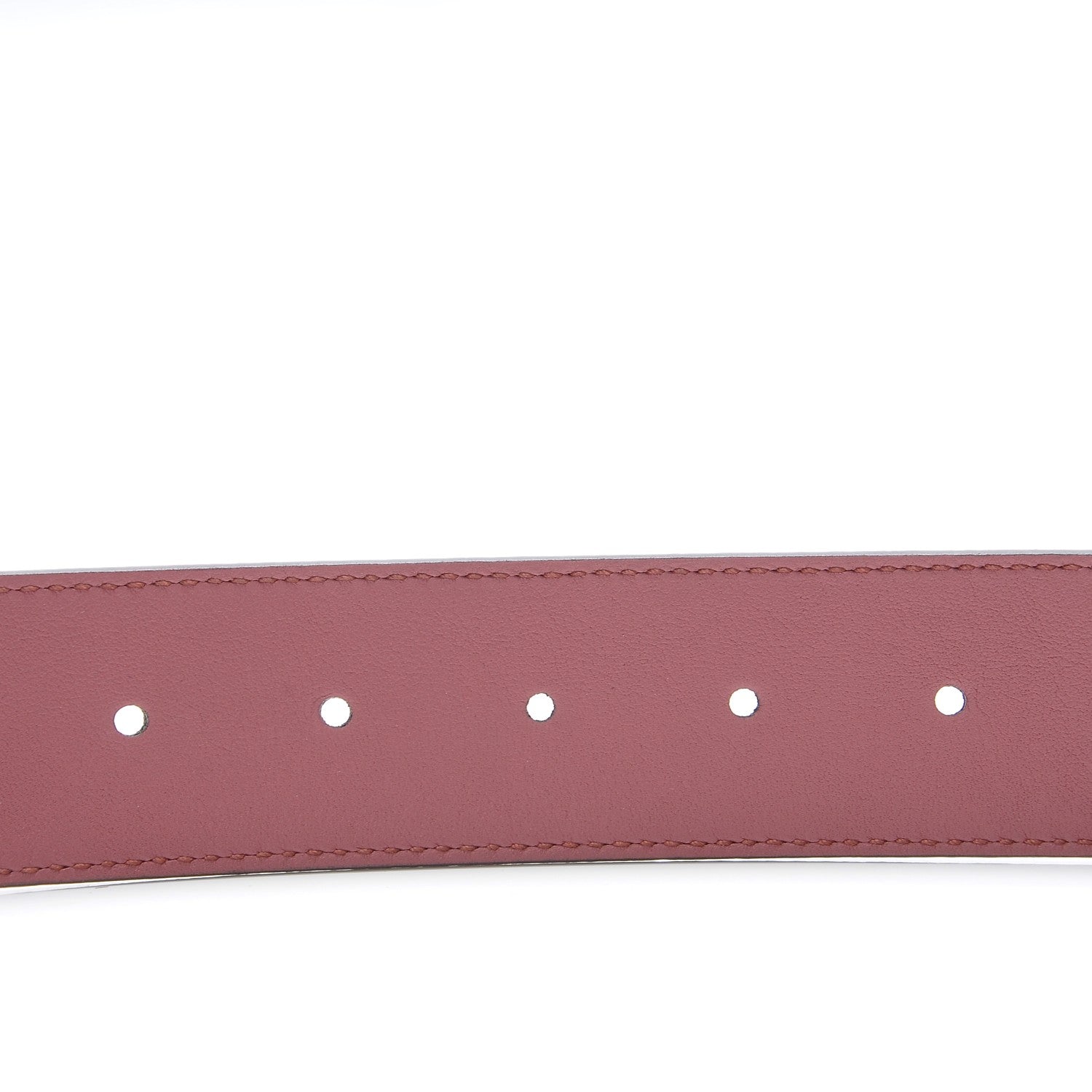 Gucci GG Supreme Monogram Blooms Moon Calfskin Interlocking G 37mm Belt 85 34 Beige Ebony Multicolor Dry Rose 7 of 7