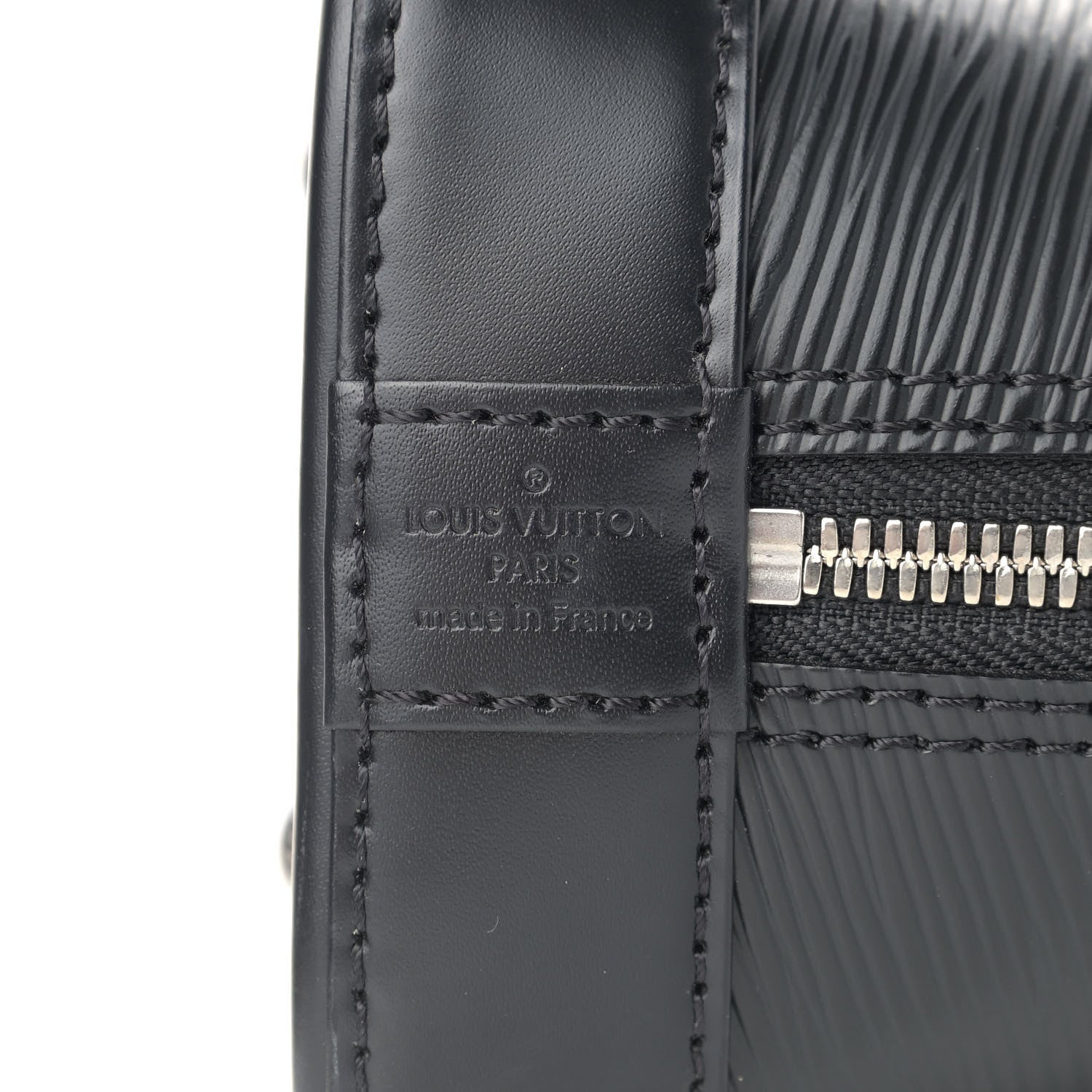 Louis Vuitton Epi Alma BB Black 6 of 13