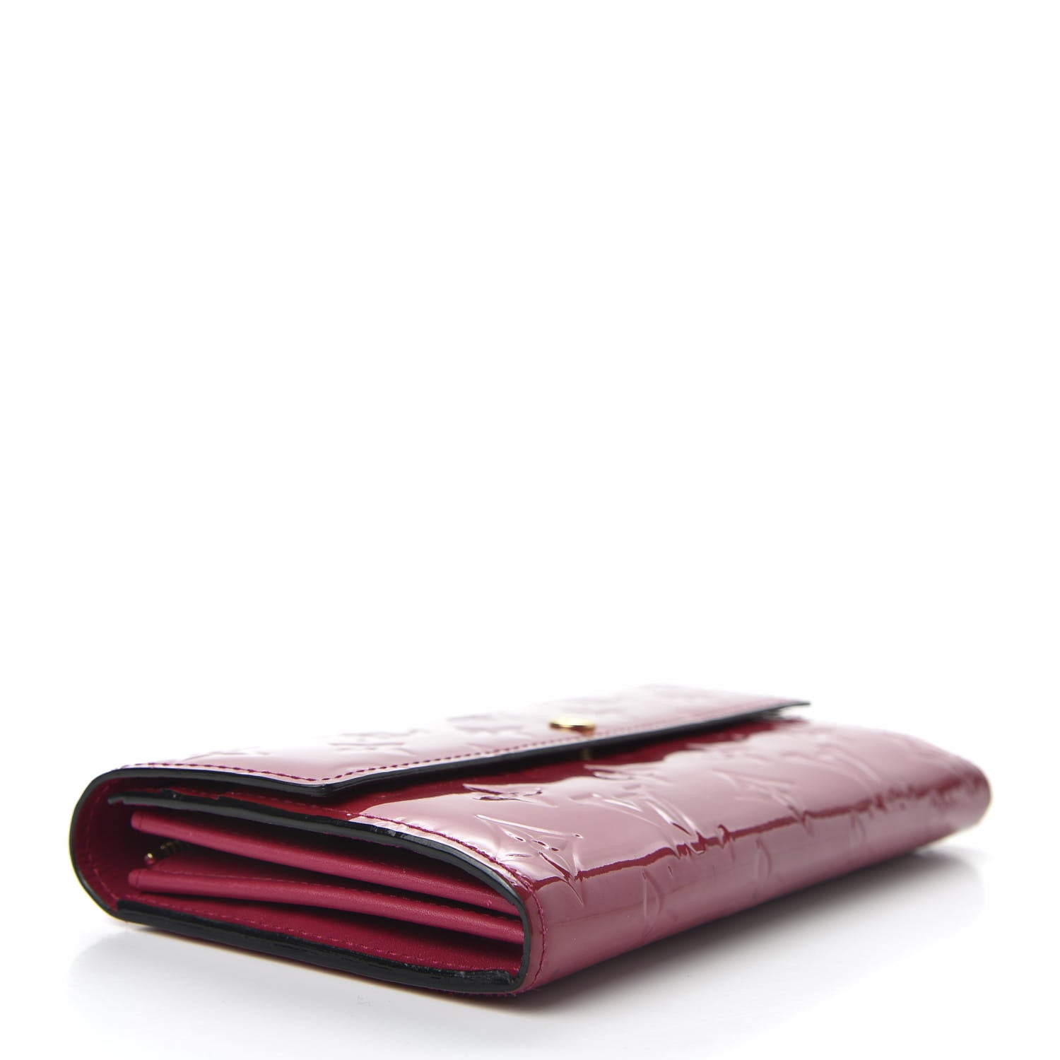 Louis Vuitton Vernis Sarah Wallet Rose Indien 4 of 7