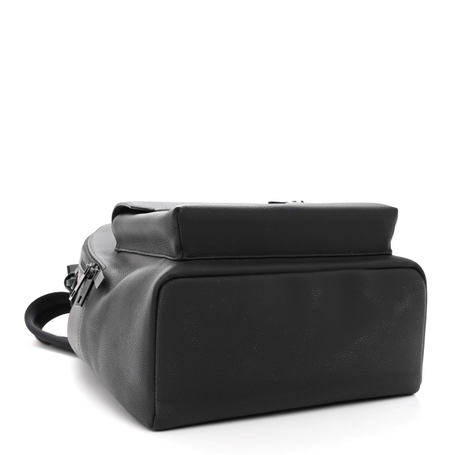 Louis Vuitton Grained Calfskin Aerogram Takeoff Backpack Black 4 of 9