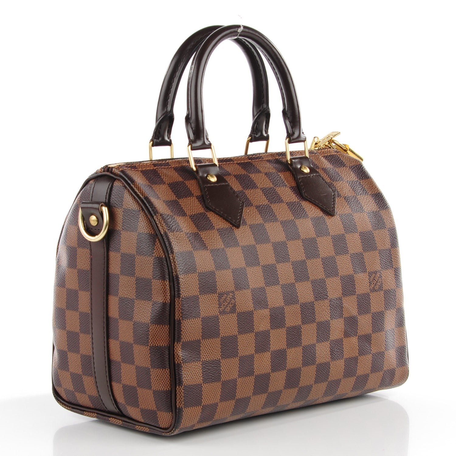 Louis Vuitton Damier Ebene Speedy Bandouliere 25 3 of 9