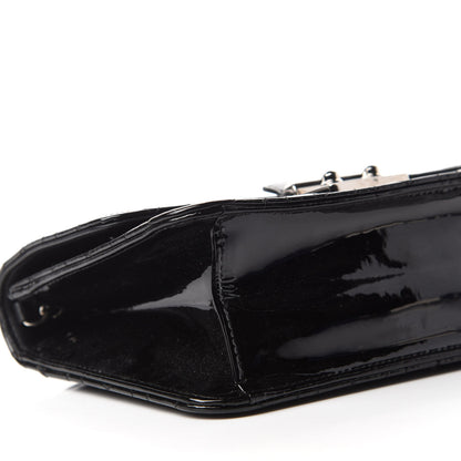 Christian Dior Patent Cannage Miss Dior Promenade Pouch Black 6 of 9