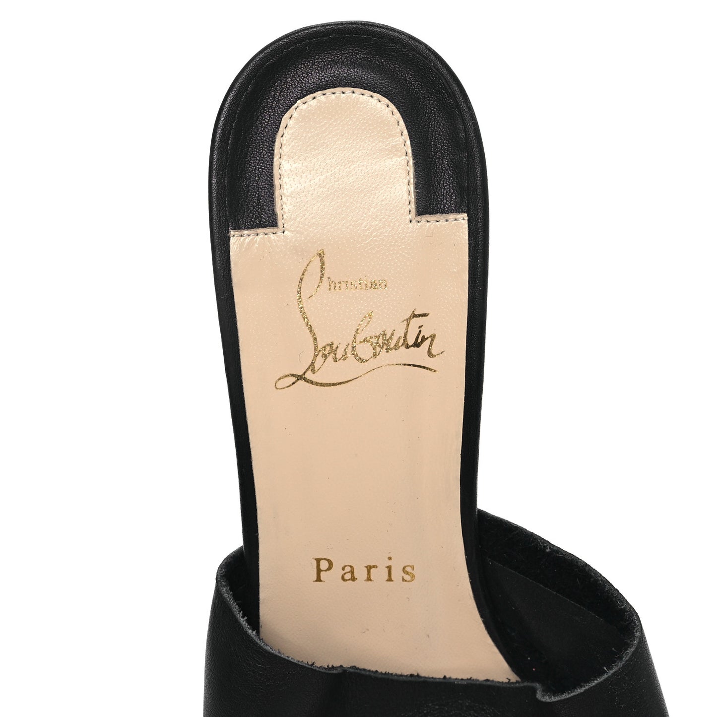 Calfskin Viberta 55 Mule 38 Black
