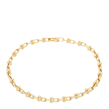 Tiffany 18K Yellow Gold Micro HardWear Link Bracelet 1 of 4