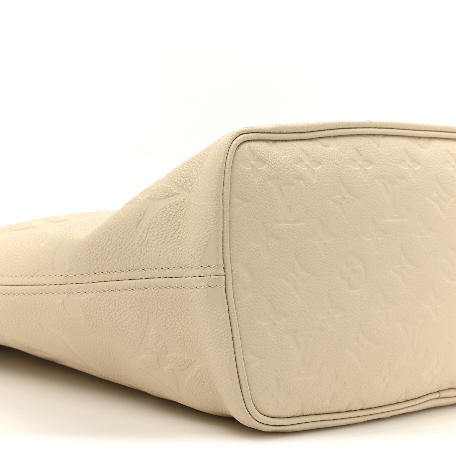 Louis Vuitton Empreinte Monogram Giant Neverfull MM Cream 10 of 10