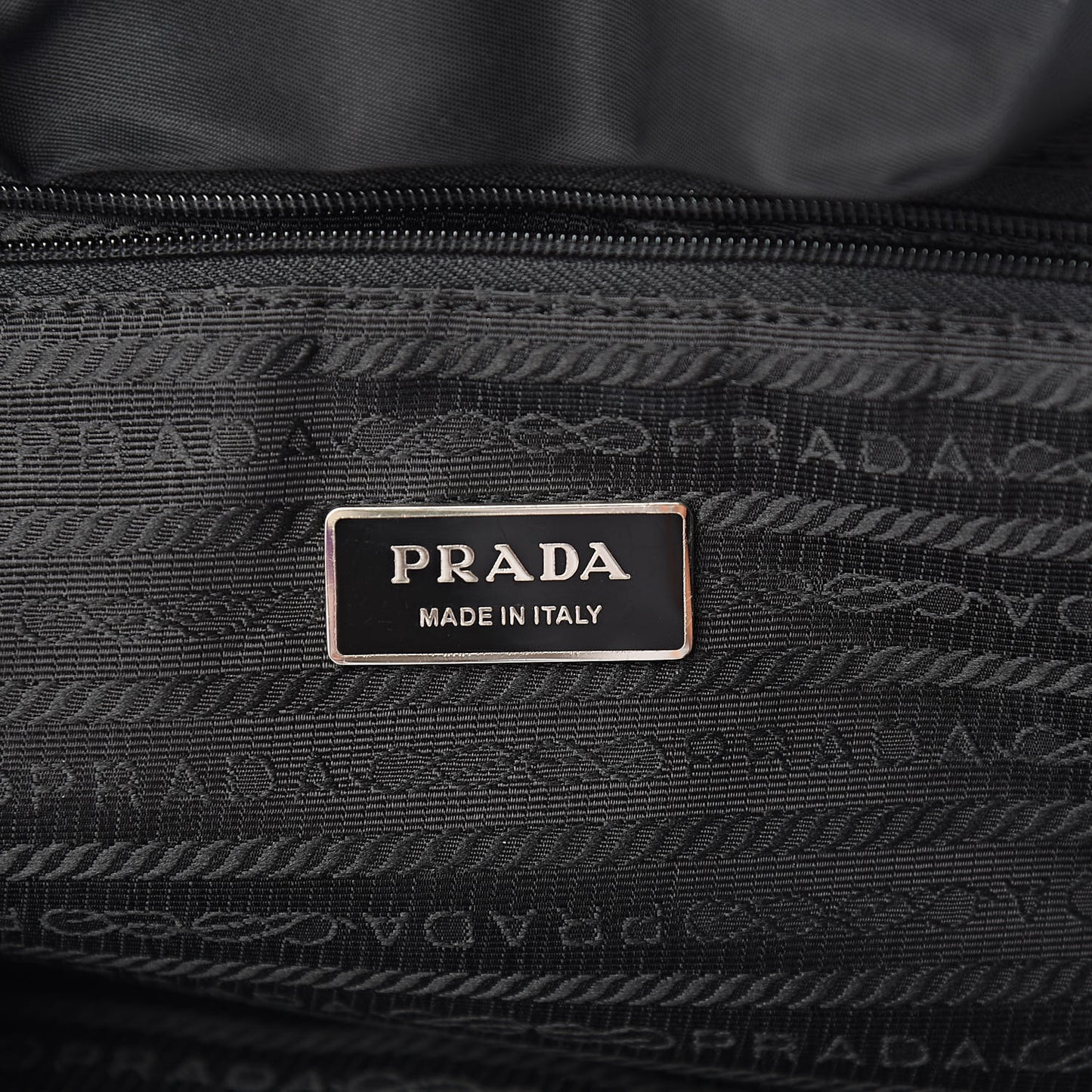Nylon Vela Medium Backpack Black