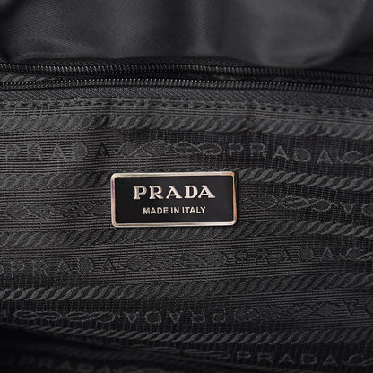Prada Nylon Vela Medium Backpack Black 6 of 10