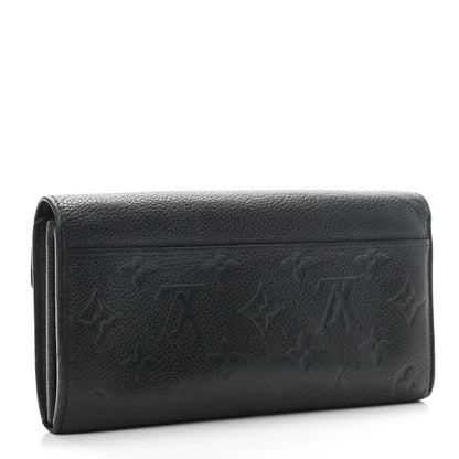 Louis Vuitton Empreinte Sarah Wallet NM Black 3 of 6