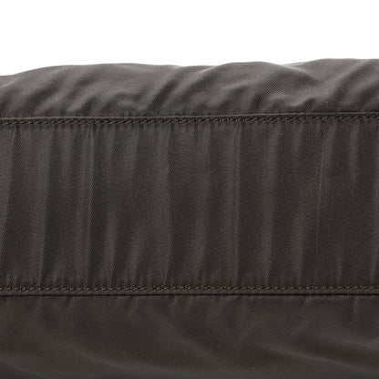 Prada Tessuto Nylon Catena Shoulder Bag Muschio 10 of 10