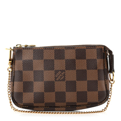 Louis Vuitton Damier Ebene Mini Pochette Accessories 1 of 7