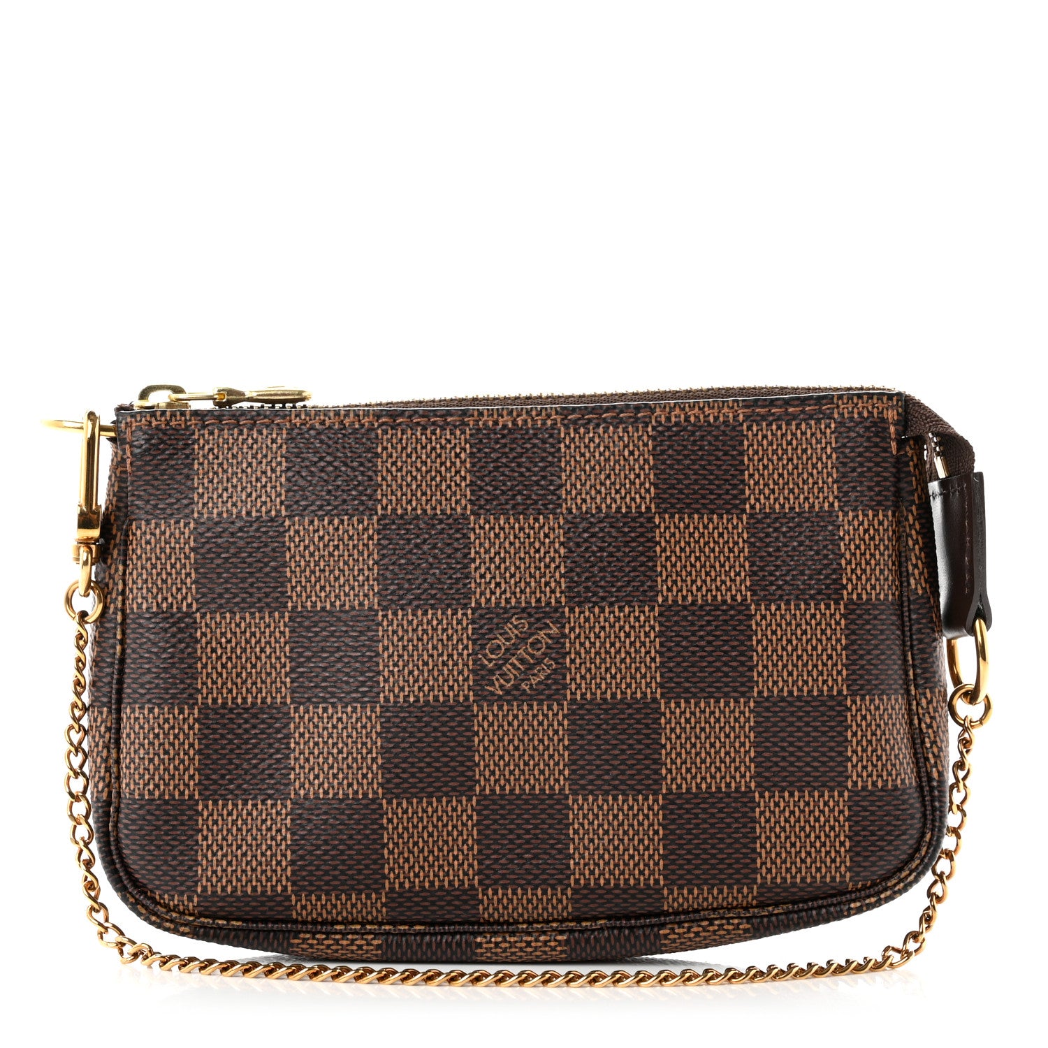 Louis Vuitton Damier Ebene Mini Pochette Accessories 1 of 7