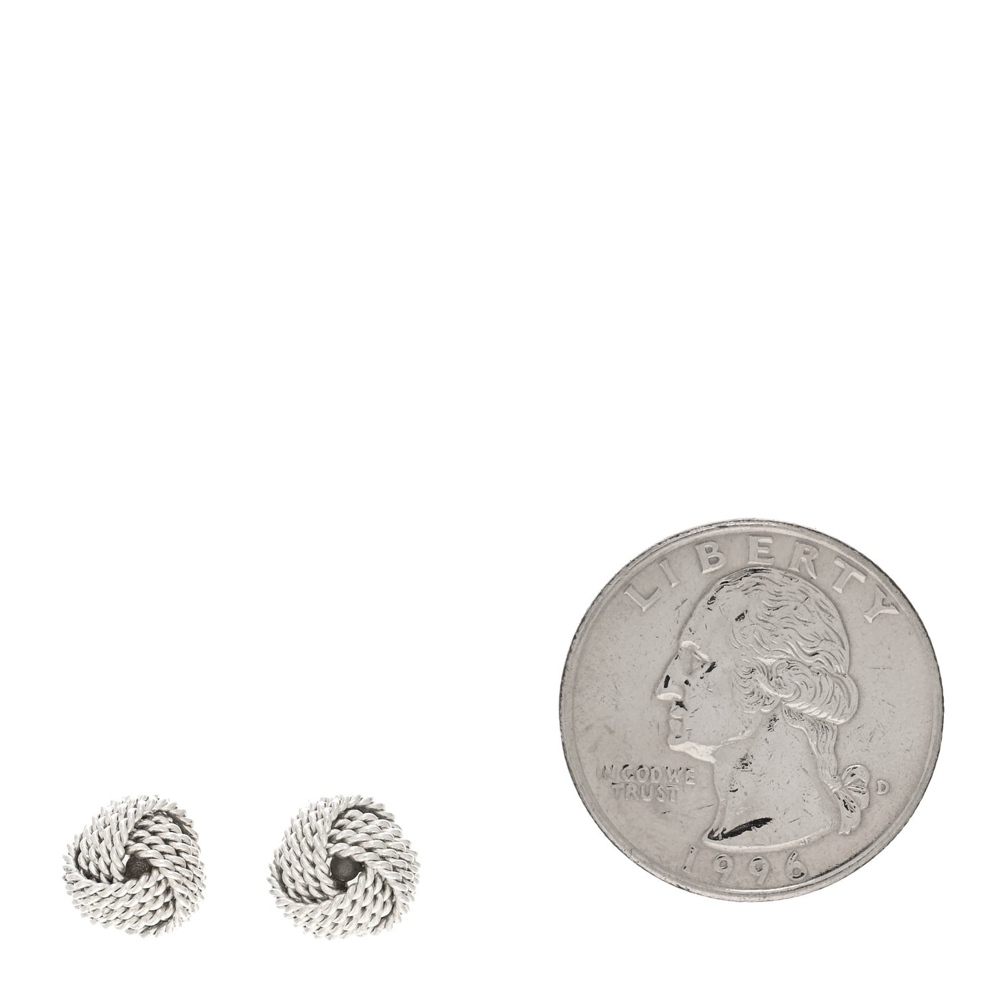 Sterling Silver Twist Knot Earrings